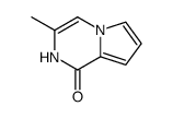 3-甲基吡咯并[1,2-a]吡嗪-1(2H)-酮结构式