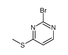 2-bromo-4-(Methylthio)pyrimidine Structure