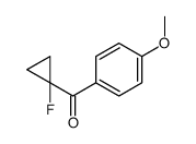 Methanone, (1-fluorocyclopropyl)(4-methoxyphenyl)- (9CI) picture