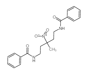 Benzamide,N,N'-(3-methyl-3-nitropentamethylene)bis- (7CI,8CI) Structure