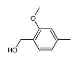 2-Methoxy-4-methylbenzyl alcohol Structure