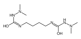 1-(dimethylamino)-3-[4-(dimethylaminocarbamoylamino)butyl]urea结构式