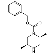 benzyl (2S,5S)-2,5-dimethylpiperazine-1-carboxylate结构式