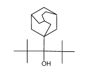 2,2,4,4-tetramethyl-3-(tricyclo[4.3.1.13,8]undecan-1-yl)pentan-3-ol结构式
