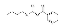 benzoic acid-(carbonic acid butyl ester)-anhydride Structure