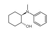 (+/-)-trans-2-(N-Methyl-N-phenylamino)cyclohexanol结构式