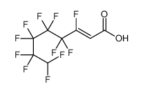 3,4,4,5,5,6,6,7,7,8,8-undecafluorooct-2-enoic acid Structure