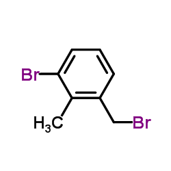 1-Bromo-3-(bromomethyl)-2-methylbenzene structure