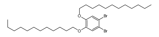 1,2-dibromo-4,5-didodecoxybenzene Structure