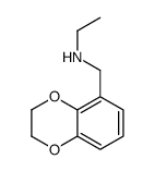 N-((2,3-DIHYDROBENZO[B][1,4]DIOXIN-5-YL)METHYL)ETHANAMINE Structure