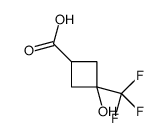 3-Hydroxy-3-(trifluoromethyl)cyclobutanecarboxylic acid picture