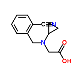 N-(2-Cyanobenzyl)-N-cyclopropylglycine Structure