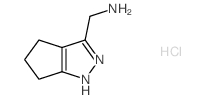 (1,4,5,6-Tetrahydrocyclopenta[c]pyrazol-3-ylmethyl)amine hydrochloride picture