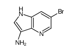6-溴-1H-吡咯并[3,2-B]吡啶-3-胺结构式