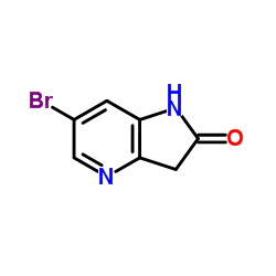 6-Bromo-4-aza-2-oxindole Structure