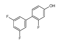 4-(3,5-difluorophenyl)-3-fluorophenol结构式