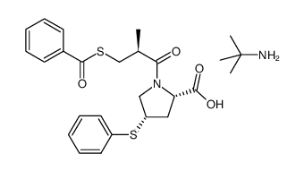 zofenopril tert-butylamine salt结构式