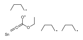 ethyl 2-tributylstannylprop-2-enoate Structure