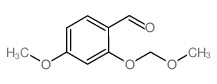 4-Methoxy-2-(methoxymethoxy)benzaldehyde Structure