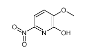 3-METHOXY-6-NITROPYRIDIN-2-OL结构式