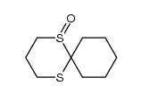 1,5-dithiaspiro[5,5]undecane-1-oxide Structure