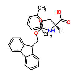 Fmoc-2,6-Dimethy-D-Phenylalanine结构式