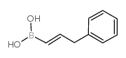 反式-3-苯基-1-丙烯基-1-硼酸结构式