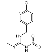 1-[(6-chloropyridin-3-yl)methyl]-2-methyl-3-nitroguanidine结构式