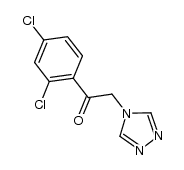1-(2,4-dichlorophenyl)-2-(4H-1,2,4-triazol-4-yl)ethanone结构式