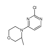 (3S)-4-(2-chloropyrimidin-4-yl)-3-methylmorpholine结构式