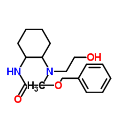Benzyl {2-[(2-hydroxyethyl)(methyl)amino]cyclohexyl}carbamate Structure