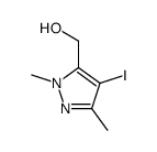(4-iodo-1,3-dimethyl-1H-pyrazol-5-yl)methanol picture