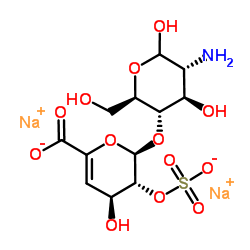 ALPHA-DELTA-UA-2S-[1->4]-GLCN SODIUM SALT结构式