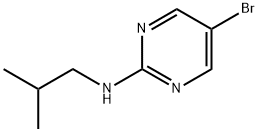 (5-Bromopyrimidin-2-yl)-isobutylamine Structure