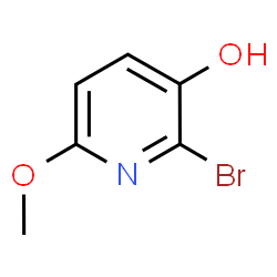 2-Bromo-6-Methoxypyridin-3-ol结构式