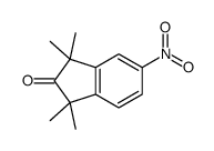 1,1,3,3-tetramethyl-5-nitroinden-2-one Structure