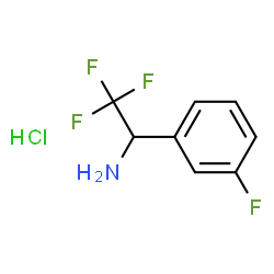 (S)-2,2,2-三氟-1-(3-氟苯基)乙胺盐酸盐图片