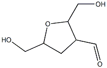 Hexitol, 2,5-anhydro-3,4-dideoxy-3-formyl- (9CI) structure