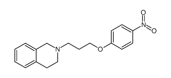 2-(3-(4-nitrophenoxy)propyl)-1,2,3,4-tetrahydroisoquinoline structure