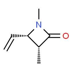 2-Azetidinone,4-ethenyl-1,3-dimethyl-,cis-(9CI)结构式