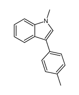 1-methyl-3-(4-methylphenyl)-1H-indole Structure