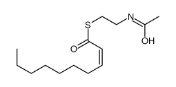 2-decenoic acid N-acetylcysteamine thioester结构式