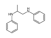 N,N'-diphenylpropane-1,2-diamine Structure