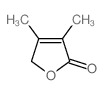 2(5H)-Furanone,3,4-dimethyl-结构式