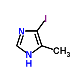 5-碘-4-甲基咪唑结构式
