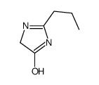 4H-Imidazol-4-one,1,5-dihydro-2-propyl-(9CI)结构式
