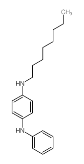 1,4-Benzenediamine,N1-octyl-N4-phenyl-结构式