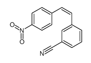 3-[(Z)-2-(4-nitrophenyl)ethenyl]benzonitrile结构式