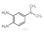 1,2,4-Benzenetriamine,N4,N4-dimethyl-, hydrochloride (1:3) Structure