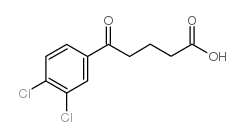 5-(3,4-dichlorophenyl)-5-oxopentanoic acid Structure